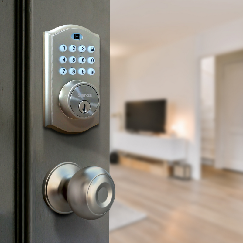 SerosLock Digital Smartlock - Silver