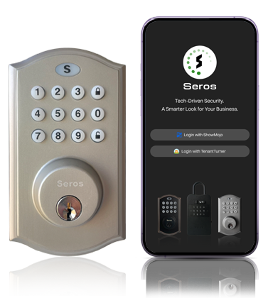 SerosLock Digital Smartlock - Silver